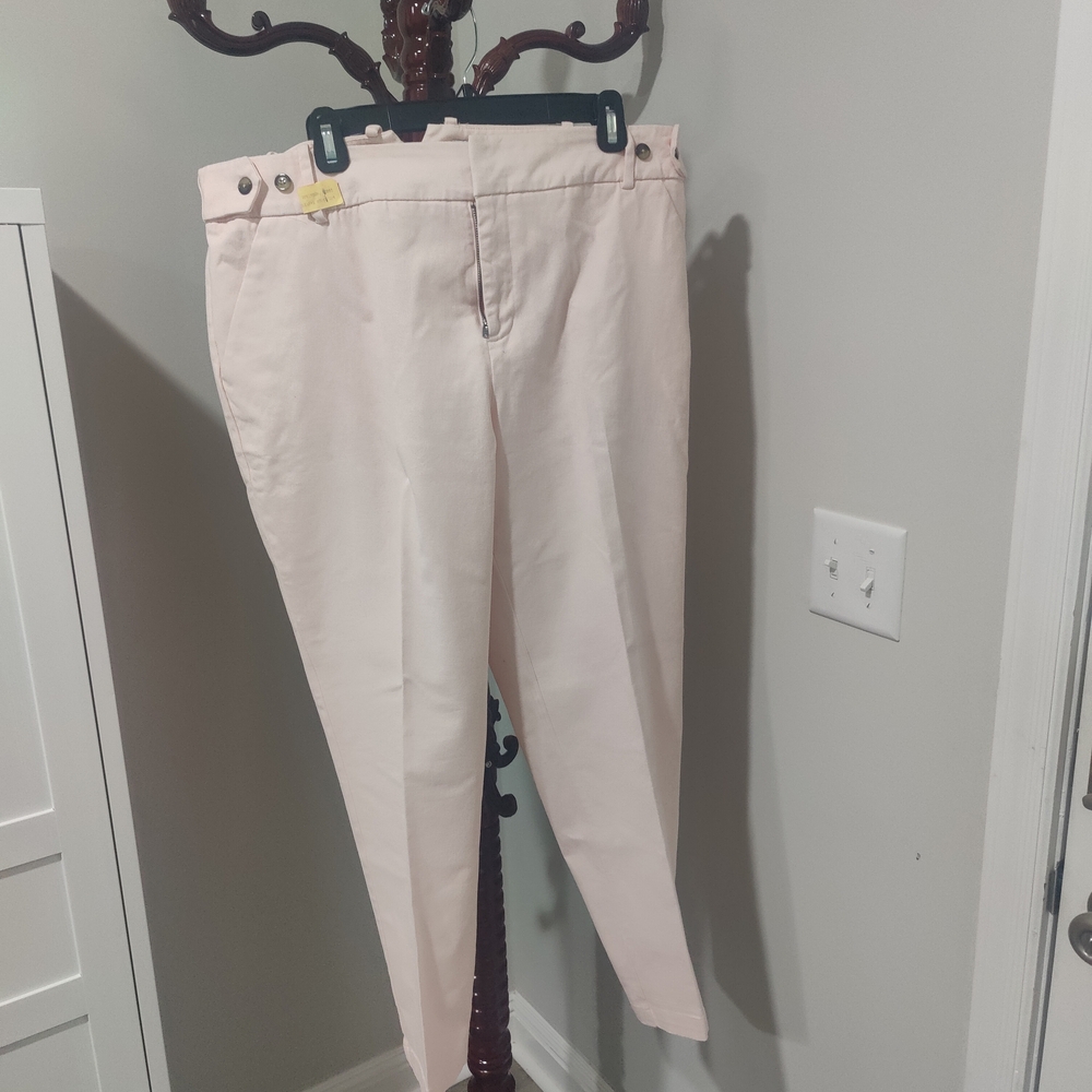 Elegant Blush Ankle Jeans